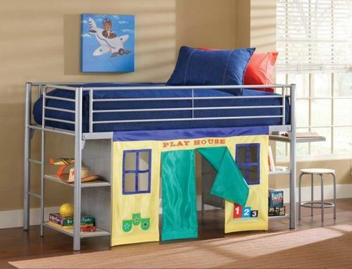Детская кровать чердак: с рабочим местом, игровой зоной, диваном
